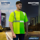Hi-Vis Heat Transfer Reflective Safety Pocket Shirt