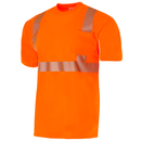 Hi-Vis Heat Transfer Reflective Safety Pocket Shirt