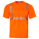 Hi-Vis Heat Transfer Reflective Safety Pocket Shirt