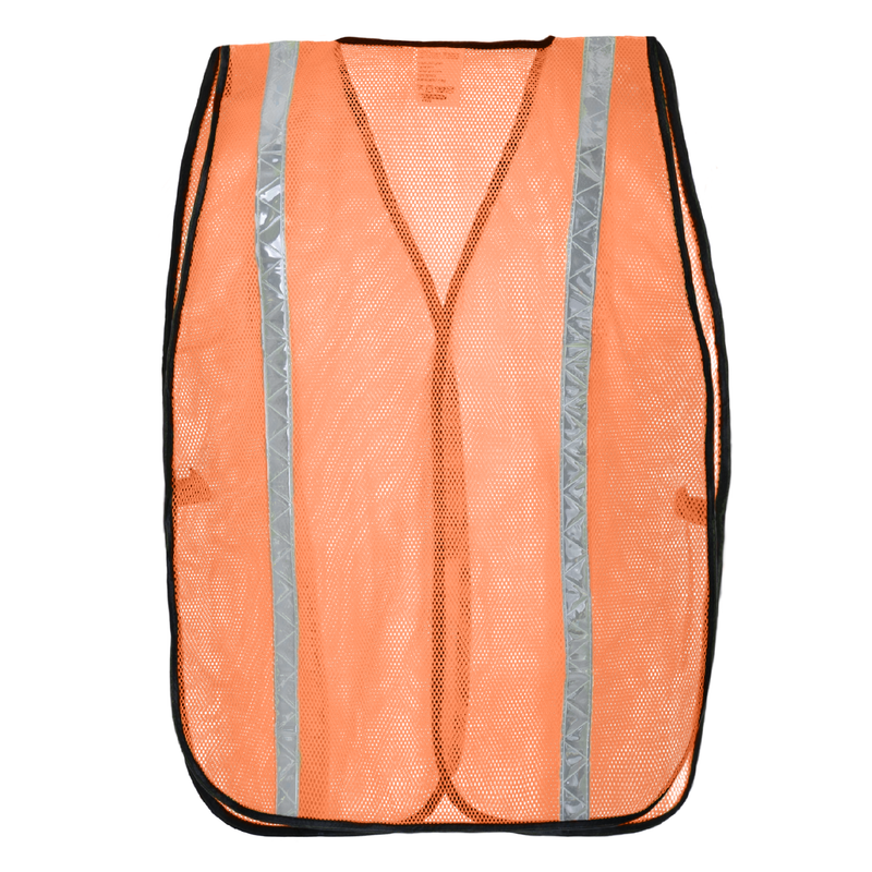 Hi-Vis Mesh Safety Vest with 1” Reflective Strip