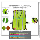Hi-Vis Mesh Safety Vest with 1” Reflective Strip