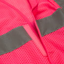 Hi-Vis Mesh Safety Vest with 2” Reflective Strips and Pocket