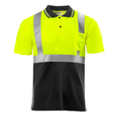 Hi-Vis Reflective Dirt-Concealing Safety Polo Shirt