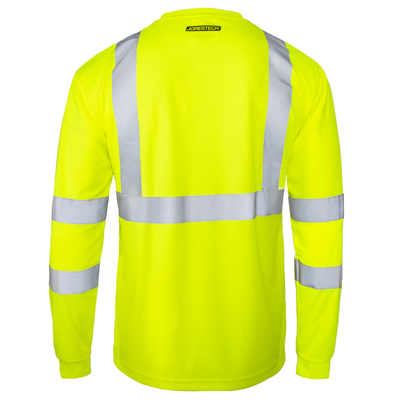 Hi-Vis Reflective Safety Long Sleeve Shirt