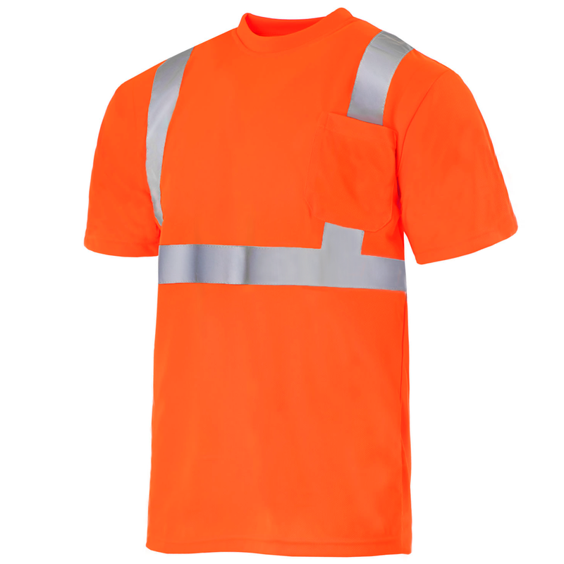 Hi-Vis Reflective Safety Pocket Shirt