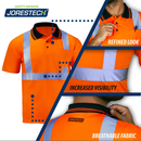 Hi-Vis Reflective Safety Polo Shirt