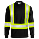 Hi-Vis X-Back Reflective Two-Tone Safety Long Sleeve Shirt