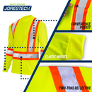 Hi-Vis Reflective Two-Tone Long Sleeve Safety Shirt