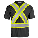 Hi-Vis X-Back Reflective Two-Tone Safety Pocket Shirt