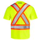 Hi-Vis X-Back Reflective Two-Tone Safety Pocket Shirt