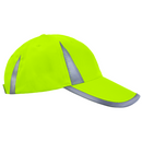Hi-Vis Safety Cap with Reflective Stripes
