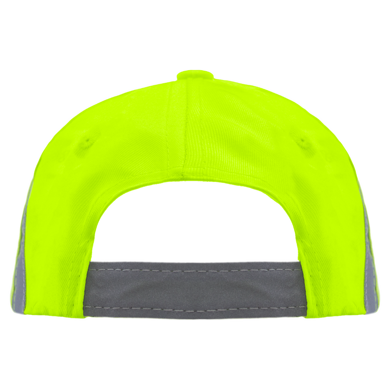 Hi-Vis Safety Cap with Reflective Stripes