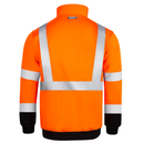 Hi-Vis Safety Sweater with Reflective Stripes