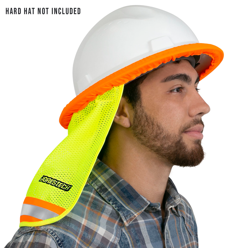Hi-Vis Two-Tone Hard Hat Neck Shade