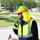 Hi-Vis Two-Tone Hard Hat Neck Shade