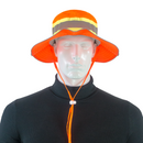 Hi-Vis Two-Tone Safety Boonie with Reflective Stripe