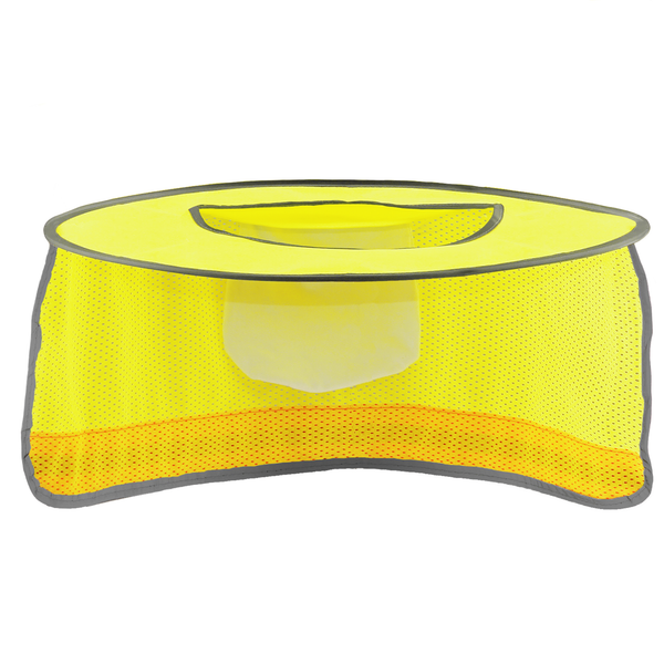 Hi-Vis Two-Tone Sun Shield for Full Brim Hard Hats