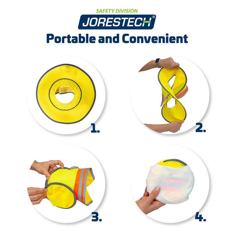Hi-Vis Two-Tone Sun Shield for Full Brim Hard Hats