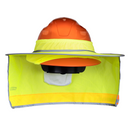 Hi-Vis Two-Tone Sun Shield for Full Brim Hard Hats