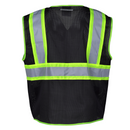 Hi-Vis Two Toned Mesh Safety Vest with 2” Reflective Strips and Pockets
