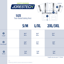 Hi-Vis Two Toned Mesh Sleeved Safety Vest with 2” Reflective Strips and Pockets