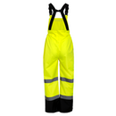 High Visibility Waterproof Safety Overall Pants with Reflective Stripes