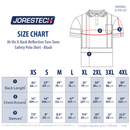 Hi-Vis X-Back Reflective Two-Tone Safety Polo Shirt