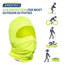 Hi-Vis Yellow Balaclava Mask - Pack of 2