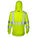 High Visibility Long Sleeve Safety Shirt With Reflective Strips and Hoodie