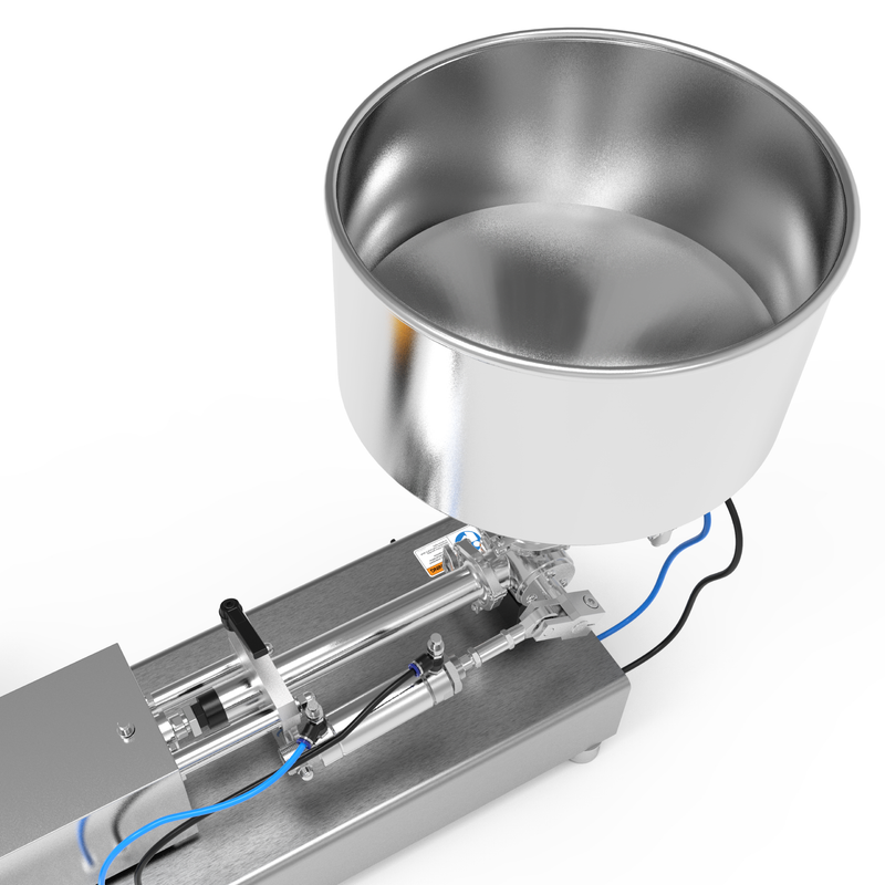 High Viscosity Tabletop Paste Piston Filler - 316 SS – 100ml