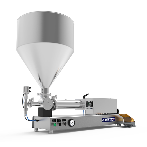 High Viscosity Tabletop Paste Piston Filler - 316 SS – 1000ml
