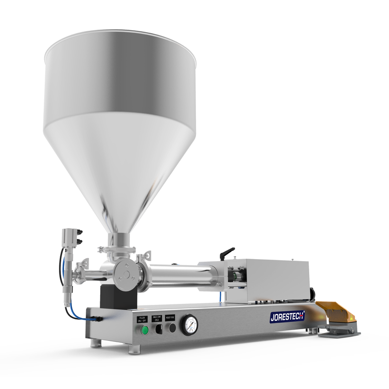 High Viscosity Tabletop Paste Piston Filler - 316 SS – 1000ml