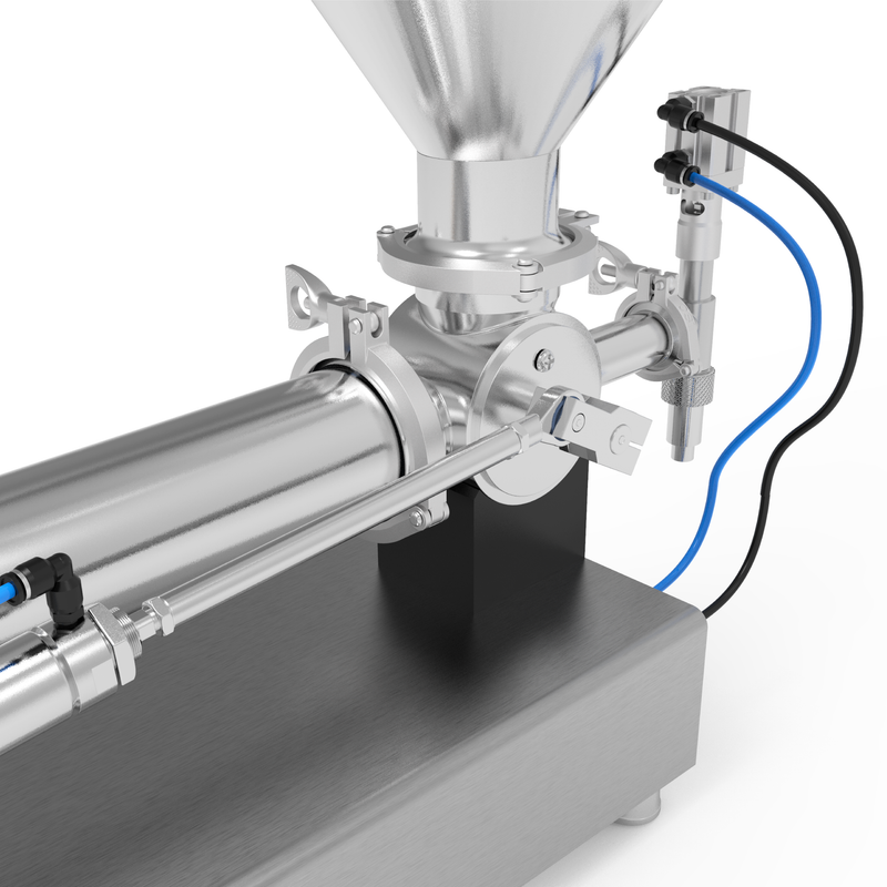 High Viscosity Tabletop Paste Piston Filler - 316 SS – 1000ml