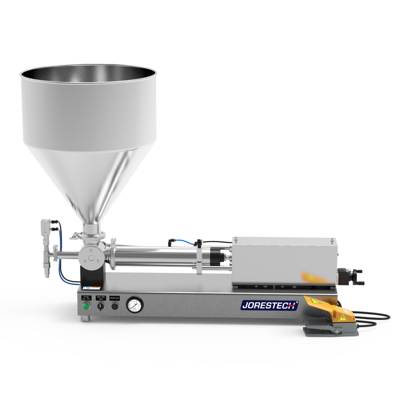 High Viscosity Tabletop Paste Piston Filler - 316 SS – 1000ml