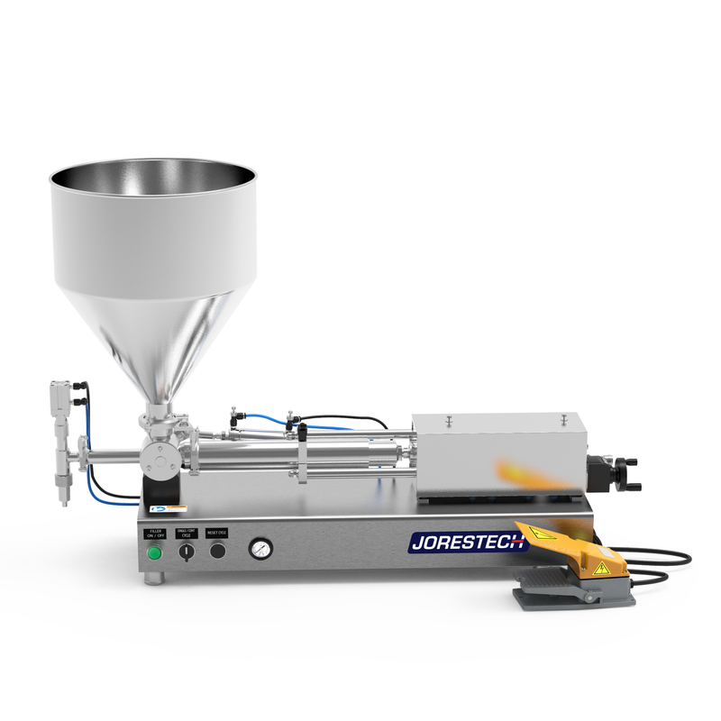 High Viscosity Tabletop Paste Piston Filler - 316 SS – 500ml