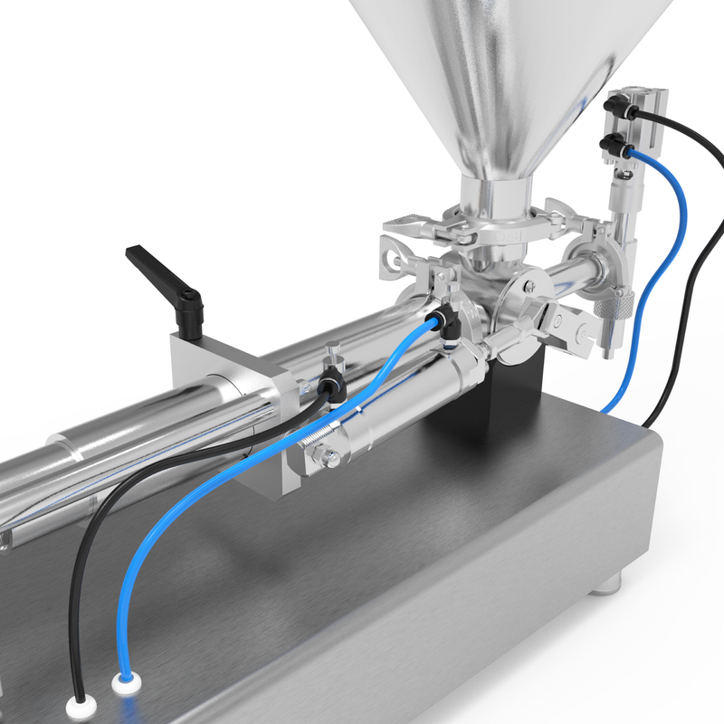 High Viscosity Tabletop Paste Piston Filler - 316 SS – 500ml