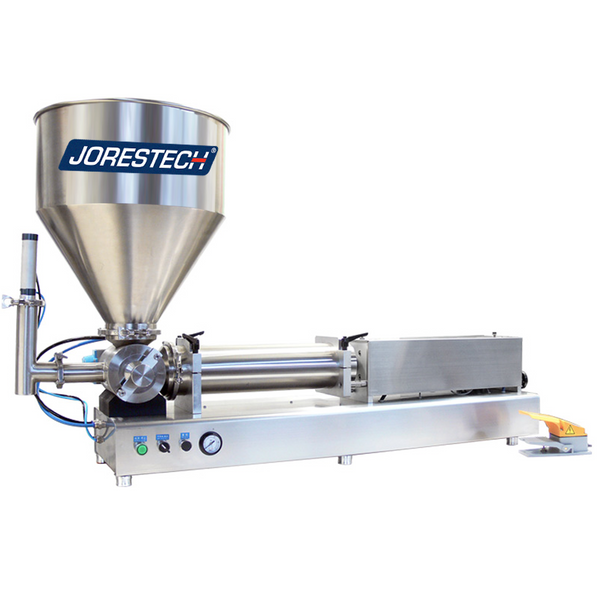 High Viscosity Tabletop Paste Piston Filler with Ball Valve - 316 SS – 5000ml