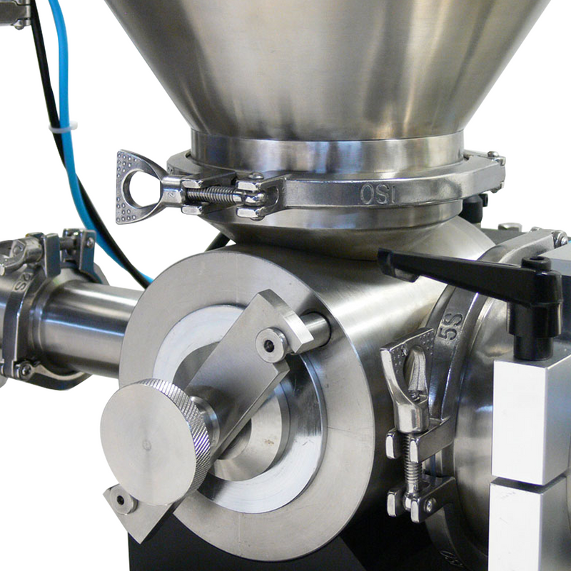 High Viscosity Tabletop Paste Piston Filler with Ball Valve - 316 SS – 5000ml