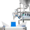 High Viscosity Tabletop Paste Piston Filler with Ball Valve - 316 SS – 1000ml