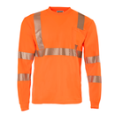 Hi-Vis Heat Transfer Reflective Safety Long Sleeve Shirt