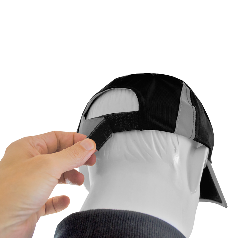 Hi-Vis Safety Cap with Reflective Stripes