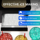 Whynter SonicSnö Countertop Nugget Ice Maker, 40 lbs./Day | IBX-388BG