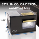 Whynter SonicSnö Countertop Nugget Ice Maker, 40 lbs./Day | IBX-388BG