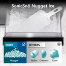 Whynter SonicSnö Countertop Nugget Ice Maker, 40 lbs./Day | IBX-388BG