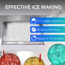 Whynter SonicSnö Countertop Nugget Ice Maker, 40 lbs./Day | IBX-388WS