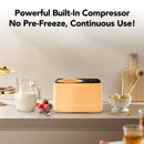 Whynter 0.8 Quart Compact Automatic Ice Cream Maker with Built-In Compressor | ICM-080-HP