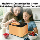 Whynter 0.8 Quart Compact Automatic Ice Cream Maker with Built-In Compressor | ICM-080-HP