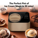Whynter 0.8 Quart Compact Automatic Ice Cream Maker with Built-In Compressor | ICM-080-TL