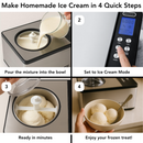 Whynter 2.1 Quart Automatic Ice Cream Maker with Built-In Compressor | ICM-200LS