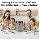 Whynter 2.1 Quart Automatic Ice Cream Maker with Built-In Compressor | ICM-201SB